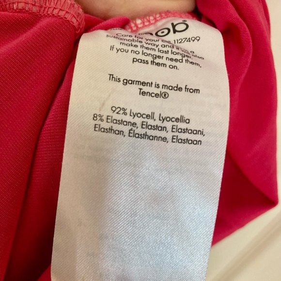 Boob Design Pink Tank Maternity/Nursing Dress - Picture 6 of 6